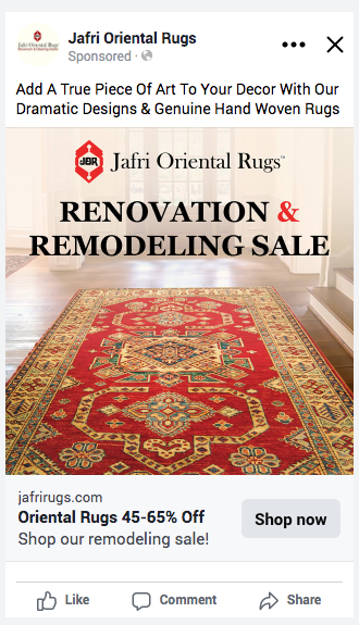 Jafri Digital Ad Example
