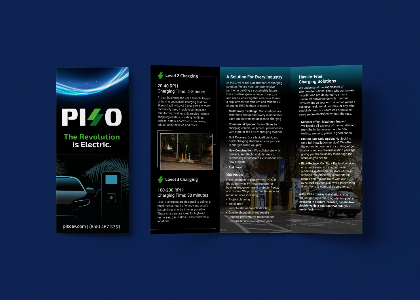 PISO Print Brochure Design