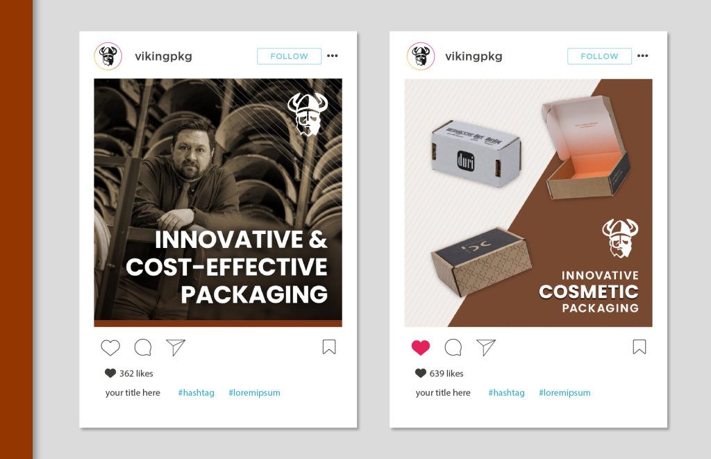Viking Packaging Digital Ads