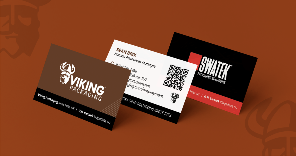 Viking Packaging Business Cards